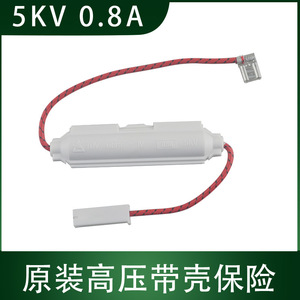 Fusible de Alto Voltaje para Horno Microondas Galanz 0.8A Original con Carcasa y Cable Compatible para Uso Doméstico - Product Image 5
