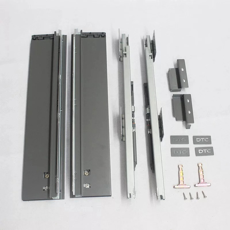 Modern Sliding Kitchen Cabinet Drawer System