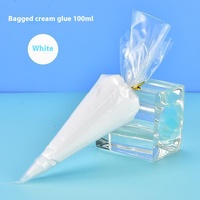Uniseks 100g 41-warna lem krim Kit DIY 41-warna tanah liat Slime plastik makanan bermain tas keberuntungan untuk casing ponsel 41-warna krim
