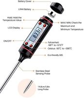 Termometer Daging & Oven Digital Nirkabel Xiuda TP-101 Plastik untuk BBQ, Dapur, dan Penggunaan Rumah Tangga