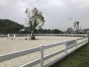 Лидер продаж, <span class=keywords><strong>2</strong></span>/3/4, пластиковые виниловые решетки для забора для конного загона, фермы, ранчо, белые, прямые поставки с завода - Product Image 3