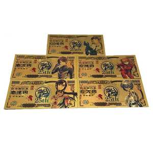 5 种类型日本卡通福音传道阿布卡·艾娃动漫金币 25 周年纪念纪念品礼品 - Product Image 1