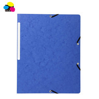 Papelería de oficina Durable 350G cartón prensado elástico bandas carpetas sin solapa para la escuela y suministros de oficina