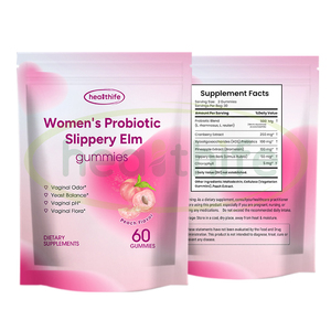 निजी लेबलिंग पूरक महिला महिला महिला प्रोबायोटिक गुम्मीज क्रैनबेरी प्रोबायोटिक मसूड़ों - Product Image 5