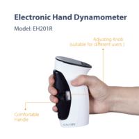 Appareil d'exercice avec compteur électronique, pince de musculation 2-en-1, entraîneur de préhension numérique, dynamomètre de main