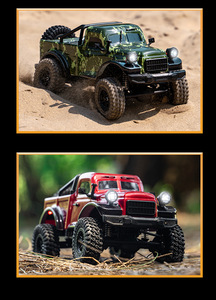 AiJH C8813 Camioneta RC Escala 1:18, Modelo de Camioneta RC a Escala Completa, Auto de Control Remoto Todoterreno con Tracción en las Cuatro Ruedas para Derrapes y Escalada - Product Image 2