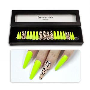 Boîte d'emballage avec fenêtre transparente pour <span class=keywords><strong>ongles</strong></span> pressés, <span class=keywords><strong>ongles</strong></span> pressés <span class=keywords><strong>de</strong></span> luxe - Product Image 2