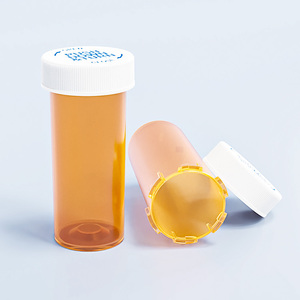 Botol Produk Obat dan Perawatan Kesehatan Plastik PP Food Grade, Kedap Udara, Dapat Dipres dan Diputar, Kotak Obat Perjalanan - Product Image 1