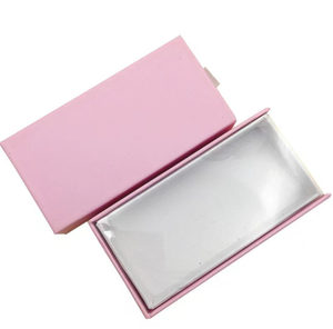 Kotak Bulu Mata Palsu Grosir Custom Warna Cokelat Nude Full Strip dengan Label dan Logo Pribadi, Kemasan Kertas Persegi untuk Tempat Bulu Mata Palsu - Product Image 5