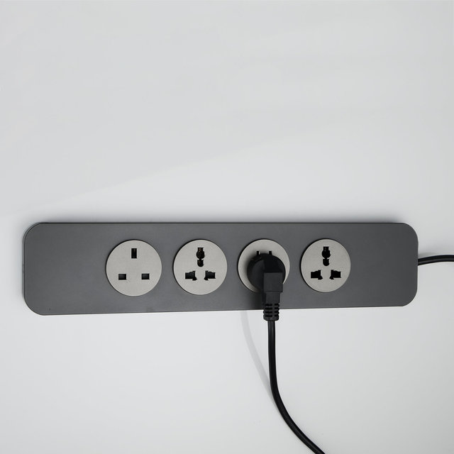 8000w UK Standard Trakc Socket System Multifunctional Multi Outlet Power Extension Cable Socket Board Usb Type C Rail Socket