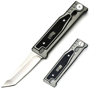 Couteau tactique EDC Premium, couteau de poche à gravité, EDC portable, manche en aluminium léger, couteau pliant, acier D2, tranchant, extérieur - Product Image 3