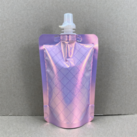 Pochettes à bec verseur pour gel cosmétique, rechargeables, 50/250/500 ml, petit format de voyage