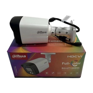 Cámara CCTV con Micrófono Integrado, Distancia de Iluminación de 40 m, HAC-HFW1509TLM(-A)-LED, Cámara Bullet HDCVI a Todo Color de 5MP Dahua - Product Image 1