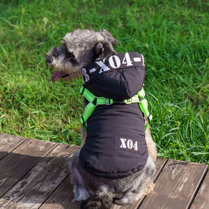 Moda Luxo Designer <span class=keywords><strong>Dog</strong></span> Clothing - Thick Down Jacket Adequado para cães de pequeno e médio porte para a temporada de inverno - Product Image 3