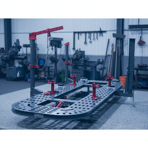 Support de châssis automobile durable / Atelier de carrosserie automobile avec certification CE de haute qualité - Product Image 3