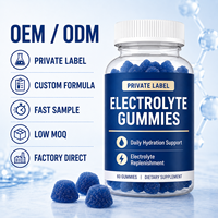 Gummies Électrolytes et Créatine : Hydratation, Nutrition Pré-entraînement, Favorise la Croissance Musculaire, Énergie, Soutien Squelettique et Articulaire, Végétalien, Adulte