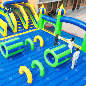 Circuito de Obstáculos Inflable Gigante para Niños, Parque Inflable en Venta, Castillo Inflable Comercial para Niños, Casa de Brinco - Product Image 2