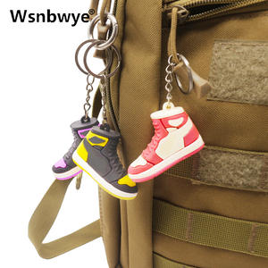 Женские кроссовки, мужские ковбои, 3D llaveros CHAVEIRO, Роскошные туфли для папы, высокий каблук, женские высокие детские кроссовки, брелок для ключей - Product Image 2