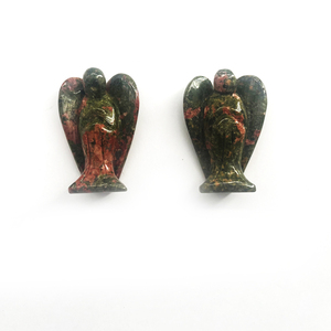 Bán buôn 12inch đá tự nhiên chữa bệnh đá quý pha lê lớn thiên thần khắc thủ công mỹ nghệ pha lê Quà Tặng Hào Quang pha lê thiên thần - Product Image 5