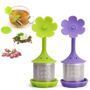 Infusor de Té de Acero Inoxidable con Gancho de Silicona, Colador de Té Ecológico para Tazas y Jarras - Product Image 2