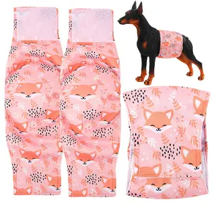 Colwork-pañales lavables para perros, venta al por menor, para el período Menstrual, para mascotas, 100% TPU, Yiwu