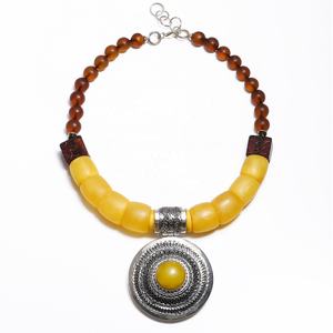 Baltik alami optimal <span class=keywords><strong>amber</strong></span> kalung perhiasan gaya antik - Product Image 1