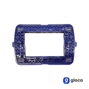 Juego de 10 soportes Gloca de 3 plazas, de plástico duradero, para conectores de la serie Living - Product Image 4