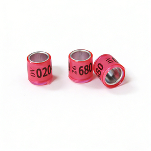<span class=keywords><strong>2026</strong></span> Vogelringen Multicolor Duivenraces Beenringen met Woord Oorbellen Plastic Rond Klassiek Herbruikbaar Alle Seizoenen - Product Image 6