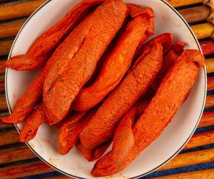 Bán buôn kẹo xoài Đỏ Dải thực phẩm ăn nhẹ trái cây xoài khô Trung Quốc bảo quản Kẹo khô màu đỏ ngọt ngào xoài vỏ - Product Image 2