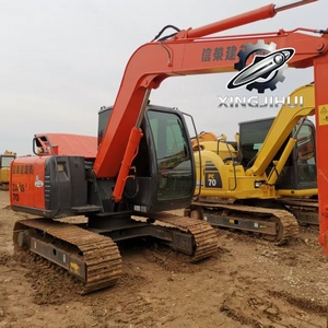 Mini-excavatrice Hitachi ZX70 d'occasion, marque japonaise d'origine, 7 tonnes, sur chenilles en caoutchouc, avec moteur Yanmar et groupe motopropulseur. - Product Image 4
