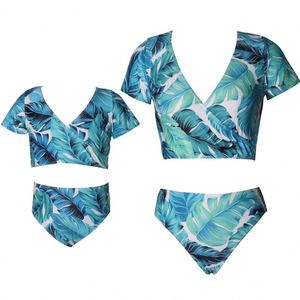 Nuevo Producto <span class=keywords><strong>bikini</strong></span> traje de baño trajes de baño para niños traje de mamá y me traje - Product Image 5