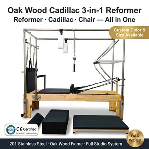 Cama de fitness de alta calidad en oferta: Reformer de madera de roble con torre CC, modelo CC de alta calidad - Product Image 5