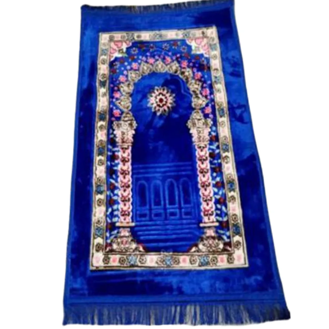 islamic muslim embossed worship blanket prayer mat prayer rug