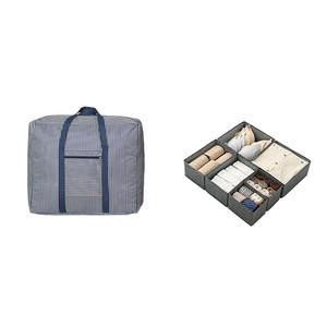Grande capacité 84 L couvertures en tissu non tissé carrées pliables et durables robustes sacs de rangement sous le <span class=keywords><strong>lit</strong></span> pour vêtements/ - Product Image 6