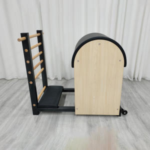 Base d'équipement de Pilates en bois d'érable personnalisée et colorée avec planche et seau en mousse pour entraînement en salle de sport, modèle LB-A, vente en gros - Product Image 1