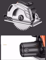 Scie à chaîne portative pour le travail du bois, scie circulaire électrique multifonctionnelle de qualité industrielle pour le bricolage, tailles 7\", 9\", 10\"