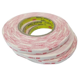 Nastro <span class=keywords><strong>Biadesivo</strong></span> in Schiuma Acrilica Bianca VHB 3M 4945, Spessore 1,10mm, 9mm X 33m, Sigillatura Permanente Contro Acqua, Umidità e Altro - Product Image 4