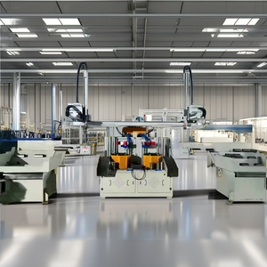 เครื่องขึ้นรูปปลายท่อไอเสียอัตโนมัติความแม่นยำสูง เครื่องจักรกลไฮดรอลิกสำหรับงานตกแต่งแกนลูกปืนเกียร์ ยี่ห้อ หยานรุ่ยหลิน - Product Image 2