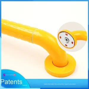 Tay cầm lan can cầu thang an toàn gắn trên tường, tay vịn phòng tắm thẳng ABS, lan can hành lang không rào cản. - Product Image 3