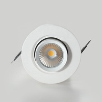 Projecteur LED télescopique rotatif à 355 degrés Flexible réglable Cob Led Spot encastré en aluminium pour plafonnier