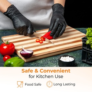 Anti-Slip Powder Free Disposable Nitrile <b>Gloves</b> <b>Touch</b> <b>Screen</b> Compatible Powder Free Disposable Nitrile <b>Gloves</b> - Product Image 3