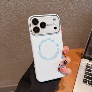 Funda de Silicona Líquida con Microfibra para iPhone 17 Air 16 15 14, Funda de Silicona Naranja para iPhone 17 Pro Max - Product Image 6