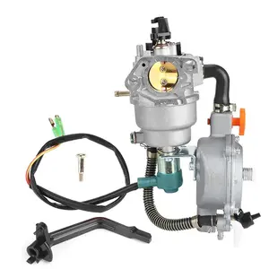 Heißer Verkauf LPG CNG Generator Dual Fuel Vergaser Passend für GX390 188F Handbuch Choke Zubehör 4.5-5.5KW