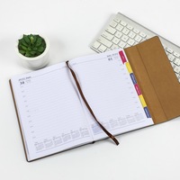 Nueva Agenda Ejecutiva 2027 de Cuero PU, Libreta de Planificación Semanal y Mensual