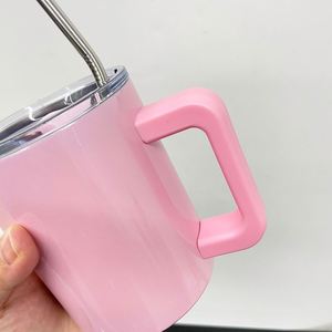 Custom LogoBulk Reusable Colorful Sublimation 10oz <b>Mug</b> with Removable Plastic Handle - Product Image 2
