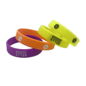이벤트를위한 맞춤형 실리콘 팔찌 맞춤 프로모션 볼러 밴드 - Product Image 6