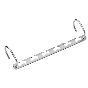 6 Holes <strong>Multi</strong> Func Metal Magic Clothes Closet <strong>Hangers</strong> Space Saver Organization - Product Image 1