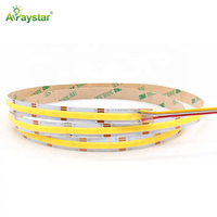 Mini bande lumineuse COB bicolore de coupe IP20 IP65 IP67 led bande lumineuse DC24V 608 CCT réglable réglable LED bande lumineuse