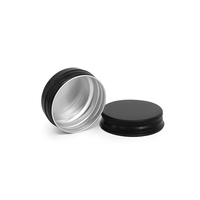 15g mini rouge à lèvres emballage cosmétique boîte de conserve ronde baume à lèvres poche étain plaine petites boîtes métalliques
