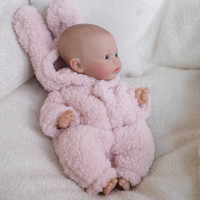 Poupées bébé de 30 cm (12 pouces), mignonnes, en silicone souple, poupées bébé reborn en silicone, jouets en silicone pour enfants, filles, poupées bébé réalistes en silicone intégral